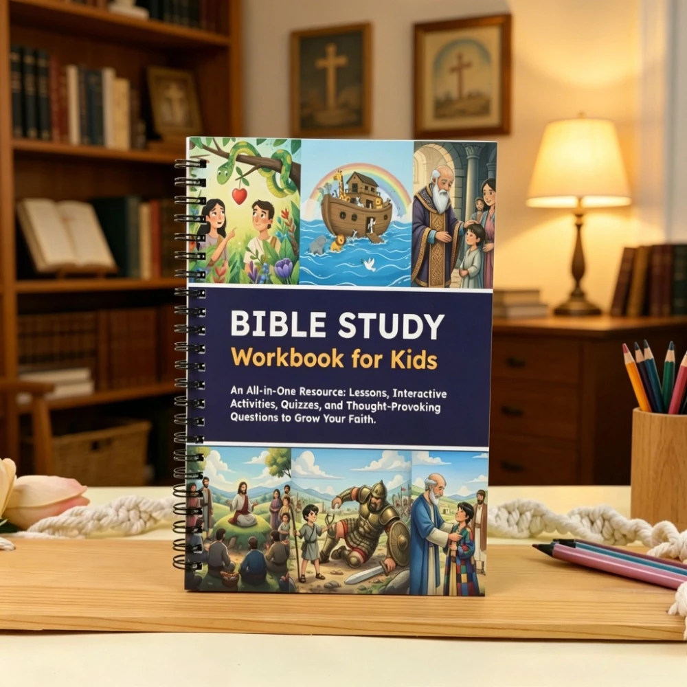 Bible Study Handbook: Courses, Activities, Tests, and Questions to Deepen Faith (Spiral Binding)