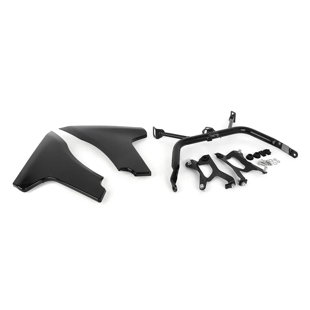 Voor Touring Road Glide FLTRXSE 2023 FLTRXSTSE 2024 Motorfiets Plastic ABS Ongeverfd/Zwart Side Kuip Cover Panel Beugel Kit