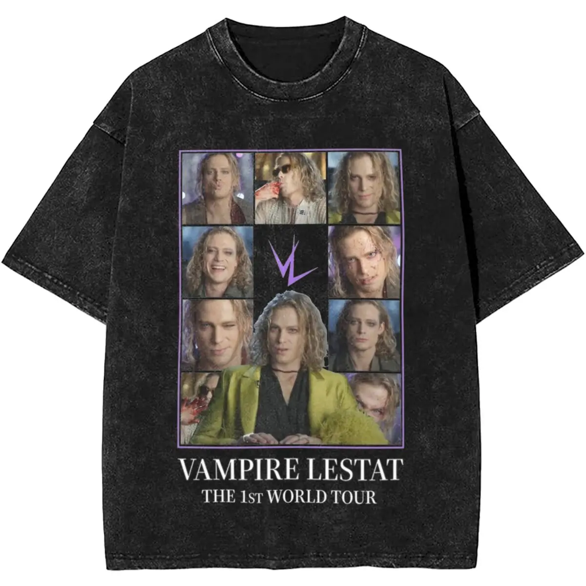 Men Affiche De Concert De Vampire Lestat 2 T Shirts Clothes Summer Streetwear Short-Sleeve T-Shirt O Neck Harajuku Tee Shirt Hot