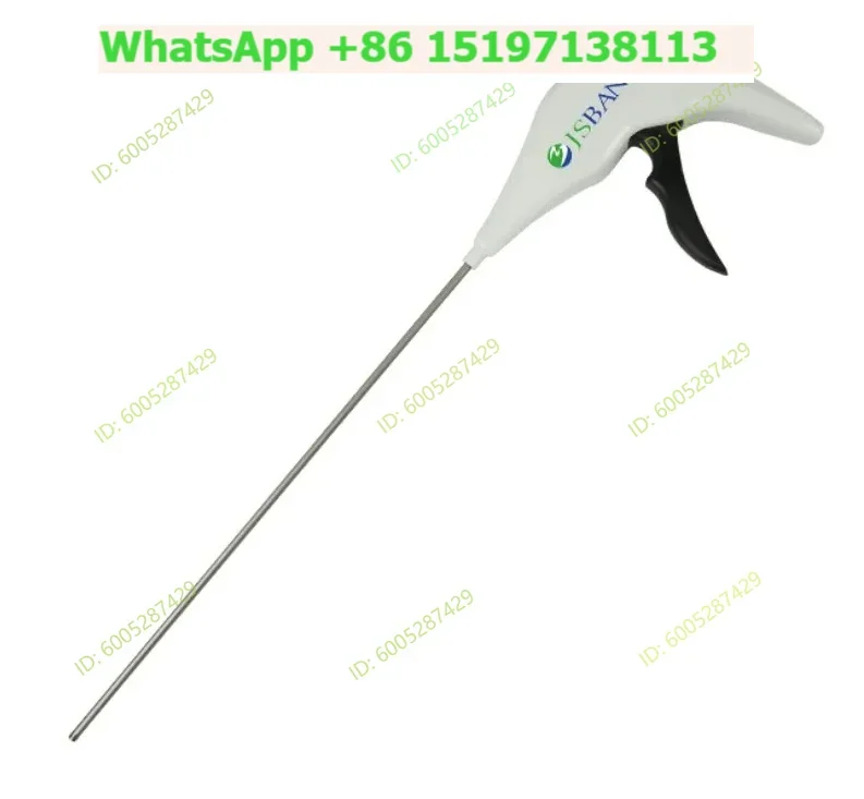 1PCS Disposable Laparoscopic Tacker 350mm for Hernia Mesh Repair - Single Use Hernia Sutcher for Surgical Procedures