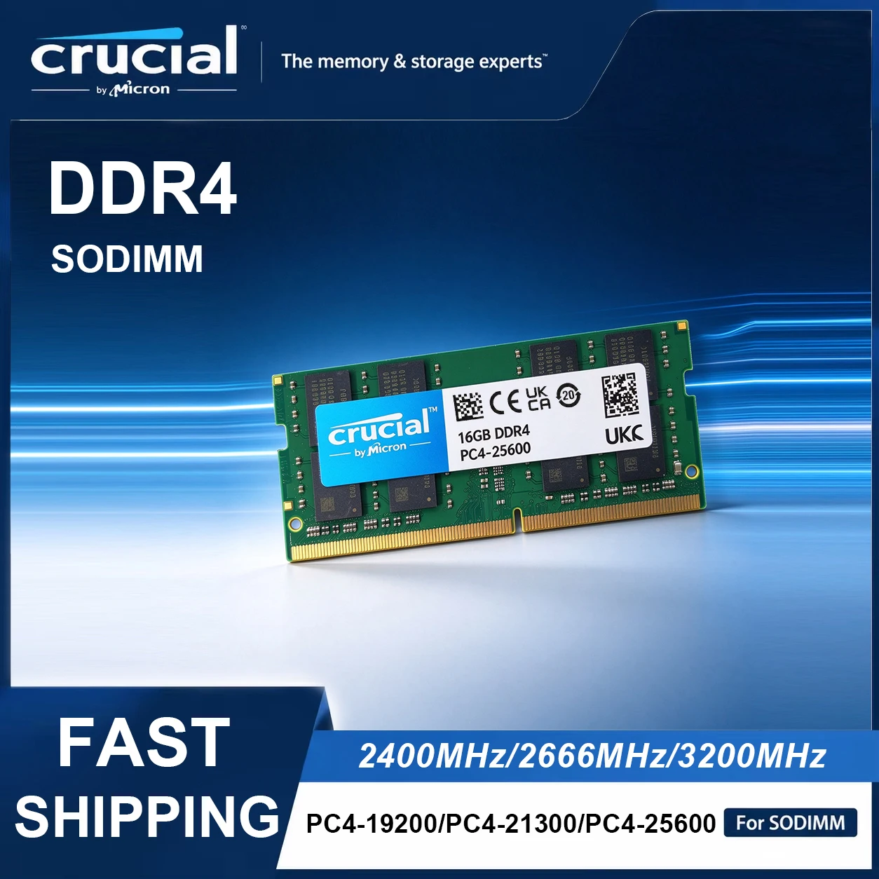 Ddr4 3200 16Gb - Crucial DDR4 16GB 3200MHz 2666MHz 2400MHz