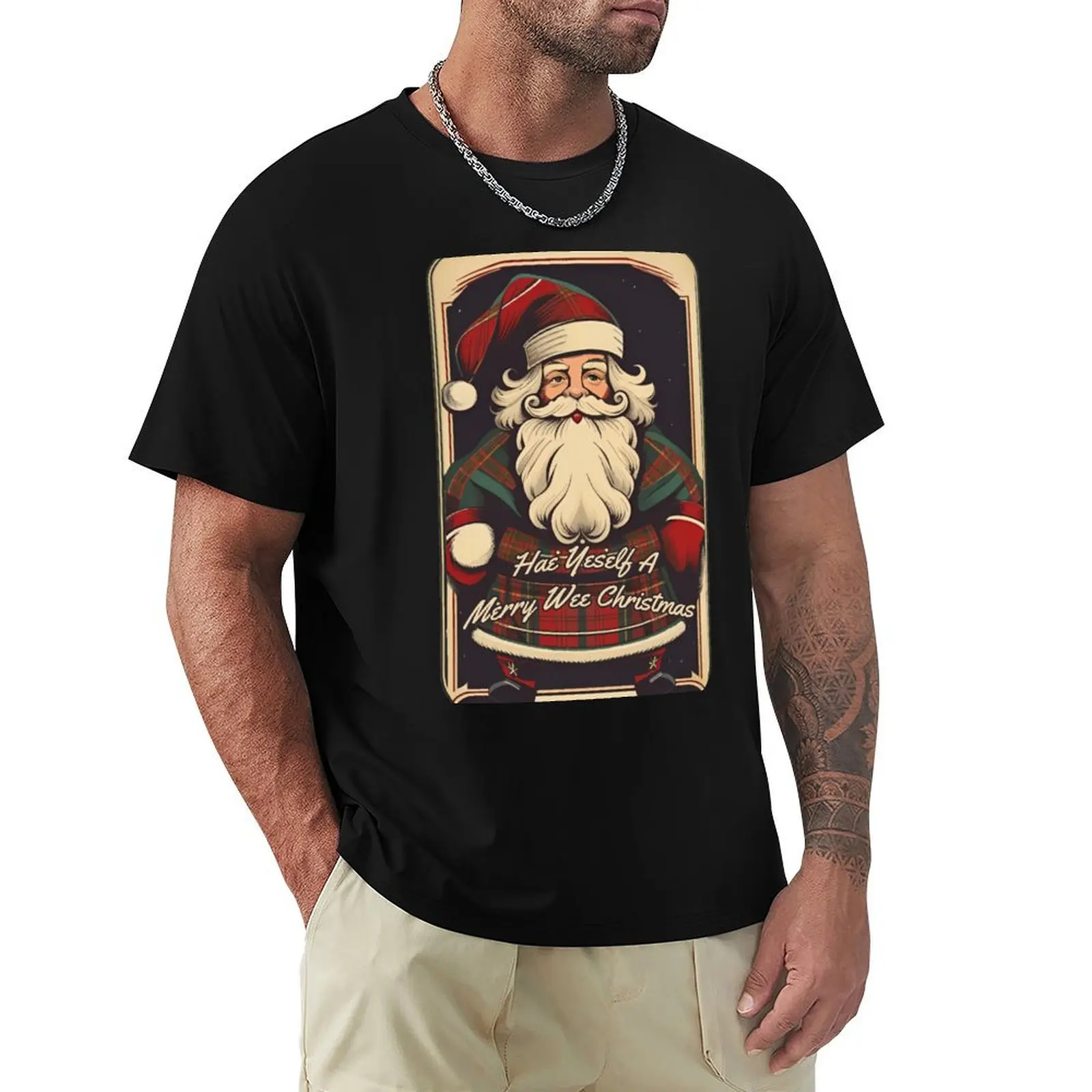 Hae Yeself A Merry Wee Christmas (#04) [Create a set!] T-Shirt t shirt for man T-Shirt