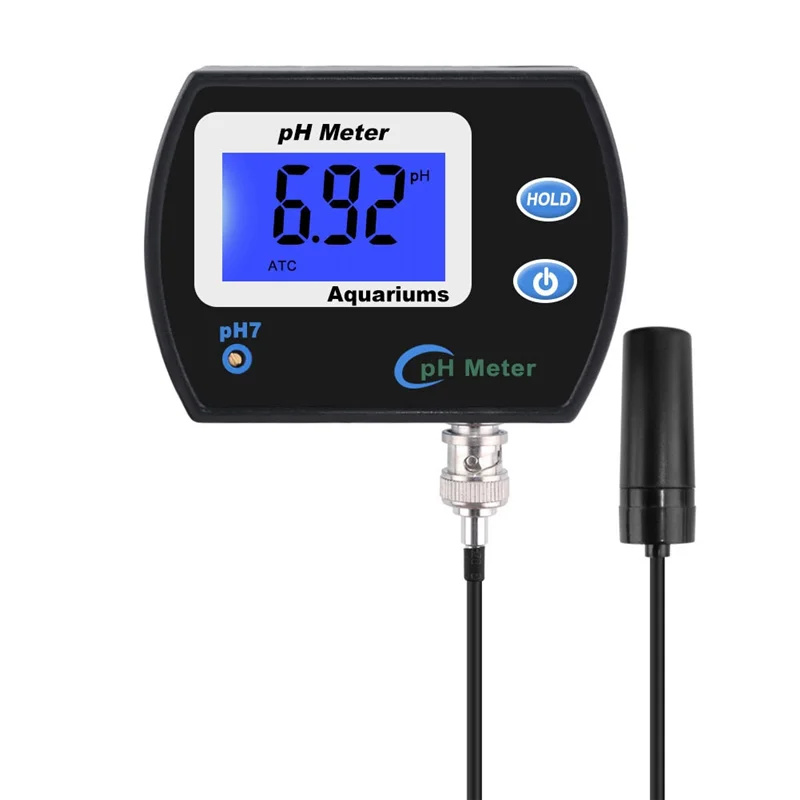 Medidor De PH Preciso Para Aquário, Multi-Parâmetro, Monitor De Qualidade Da Água, Monitor De PH On-line, Acidometer, EU Plug