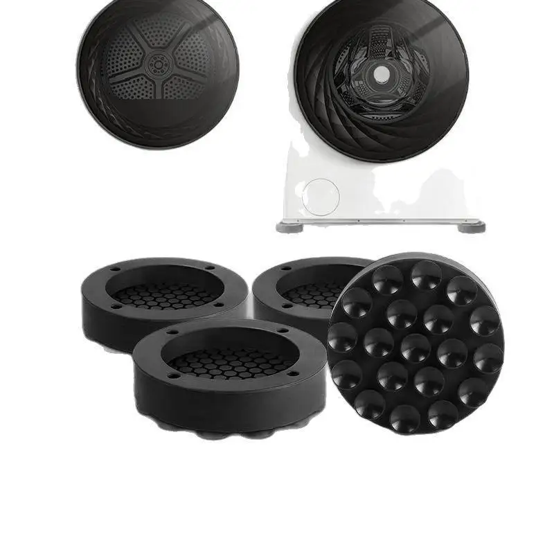 Universal Suction Anti Vibration Feet Pads 4Pcs Non-slip Rubber Mats for Washing Machines Household Use