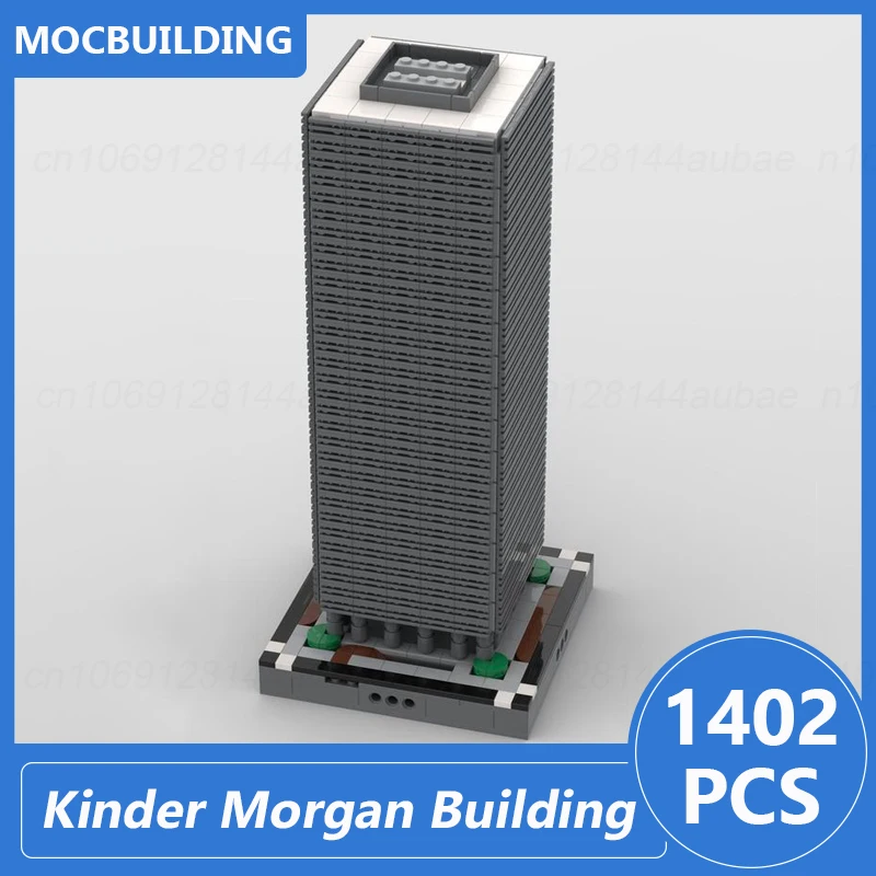 Model centrum miasta Micropolis w skali 1/2 lub 1000 Main w Houston TX, klocki konstrukcyjne Moc, architektura, zabawka do samodzielnego montażu, prezent