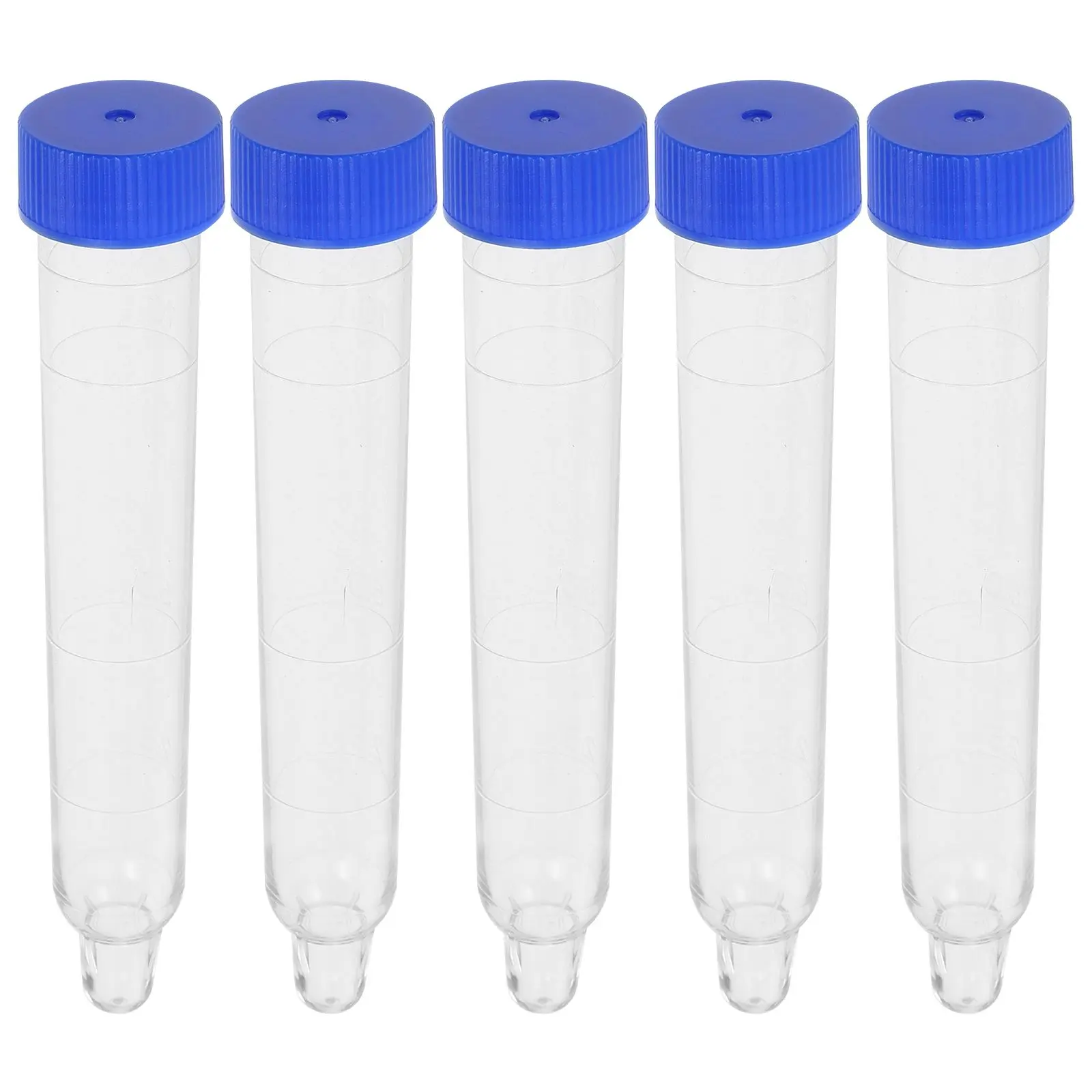 50pcs Sediment Test Tubes 12ml Screw Cap Collection Cups Sample Storage Efficient Sedimentation Accurate Measurement Transparent