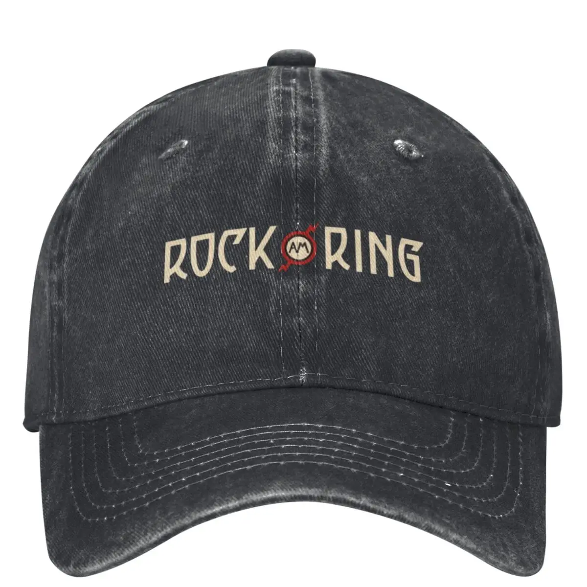 Rock Am Ring Denim Baseball Cap Music Festivals Held In Germany Tennis Skate Trucker Dad Hat Unisex Sun Visors Baseball Caps