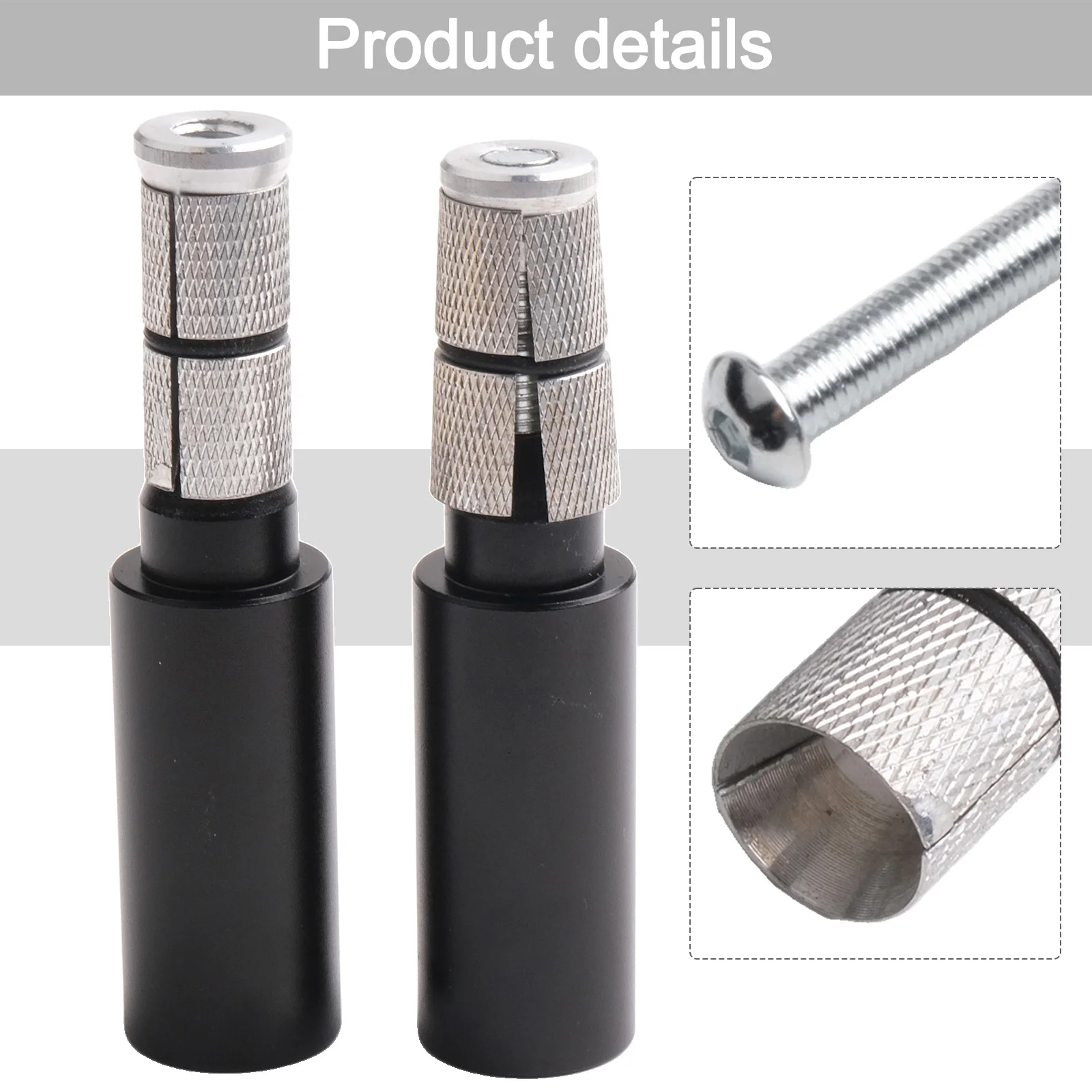 1 Pair Mountain Bicycle Handlebar Extension Rod For Grips Ports Of 15-20mm Diameter Extend Fork Stem Alloy Cycling Bike Parts