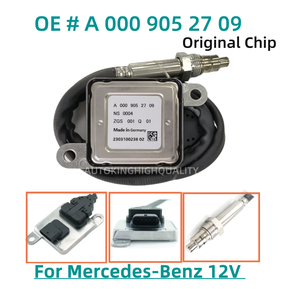 

A0009052709 0009052709 Original NEW Nitrogen Oxide NOx Sensor For Mercedes-Benz W222 V222 X222 X253 GLC 250 d Sprinter
