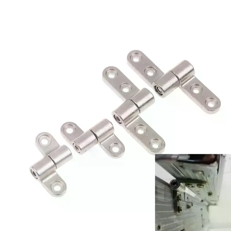 1/2Pcs 360 Degree Rotation Angle Positioning Mini Metal Torque Shaft Positioning Stop Damper Hinge Hardware Accessories