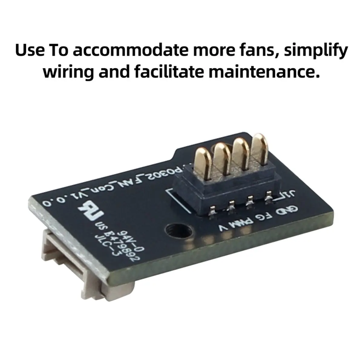 HGHO 2PCS Upgraded Fan Adapter Simplify Wiring and Facilitate Maintenance Fan Adapter for Flashforge AD5X 3D Printer Parts - view 3