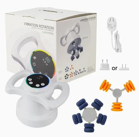 Home Daily Relax Massage Equipment Rechargeable Hand‑held Massager Compact Size for Body Tension Relief