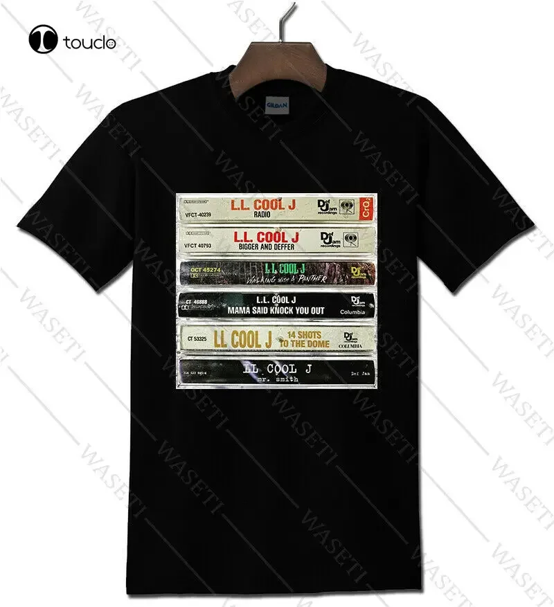 Ll Cool J Cassette Tape - Hip Hop Rap Black T-Shirt S - 5Xl Tee Shirt