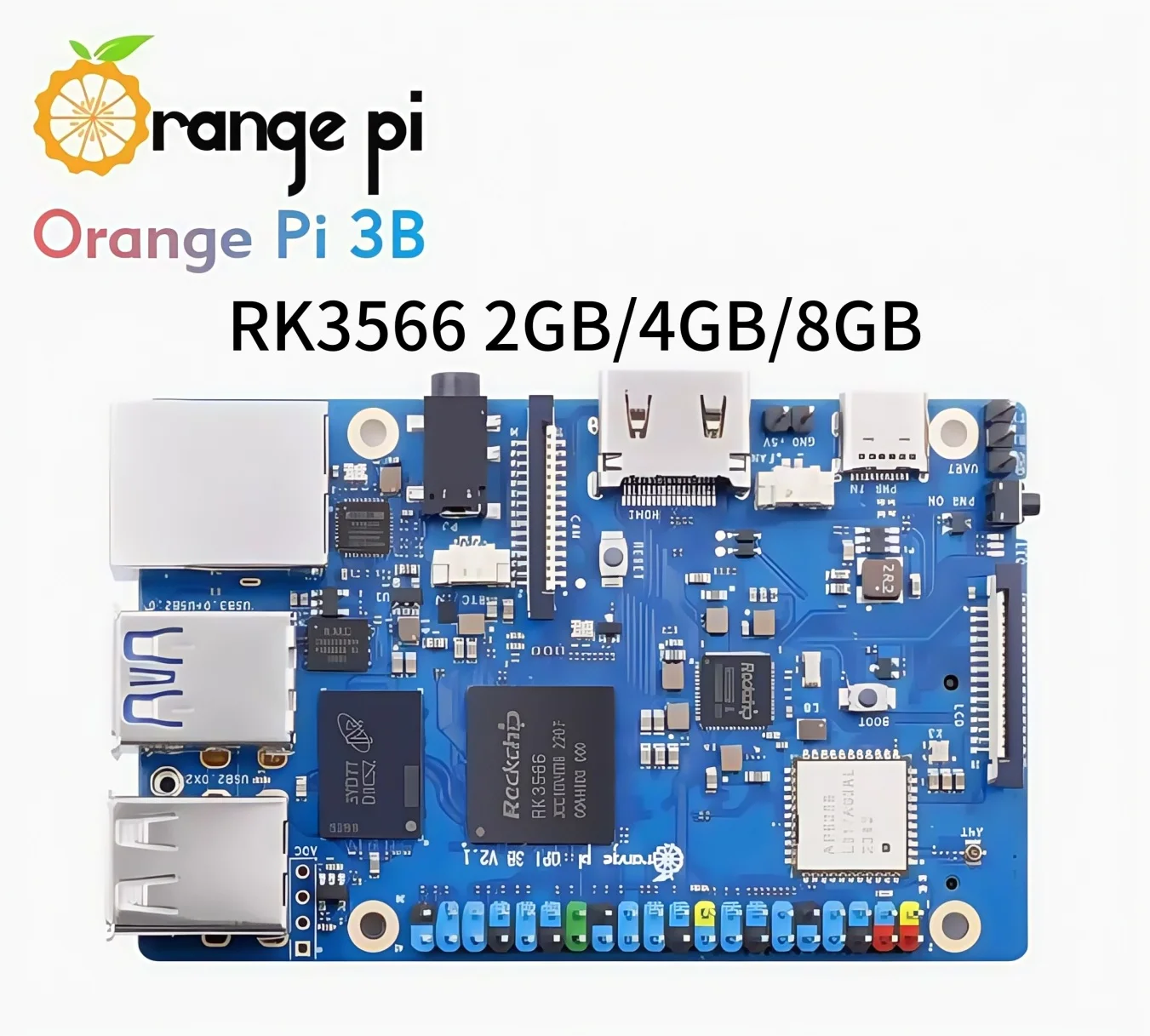 OrangePi  3B RK3566  2GB/4GB/8GB