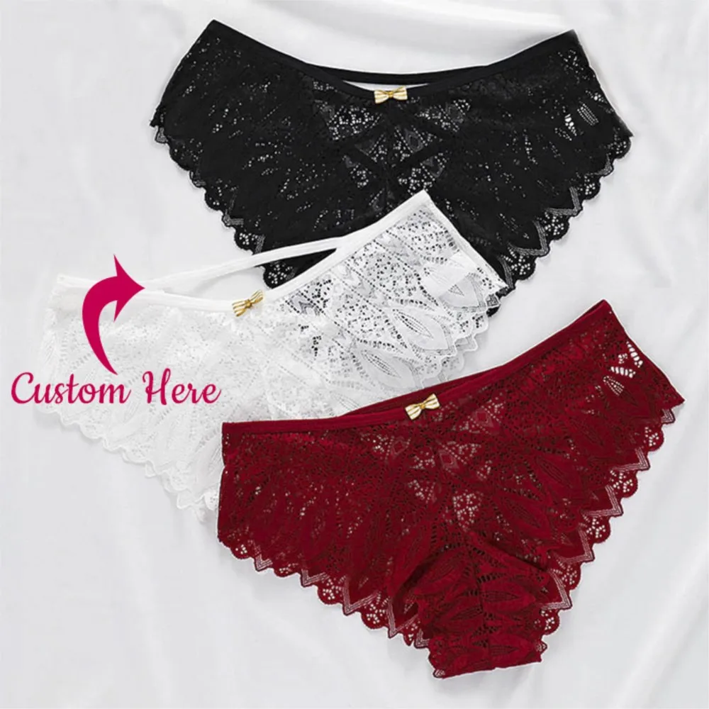 Women Sexy Lace Panties Low-waist G String Thong Hollow Out Comfortable Female Lingerie Pantyemptation Cross Bandage Intimates