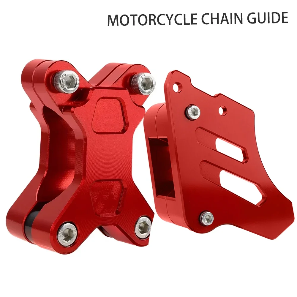 

KEMIMOTO For HONDA CT125 Trail125 CT Trail 125 2020-2023 Motorcycle Chain Guide Sprocket Guard Cover Protector And Bracket Set