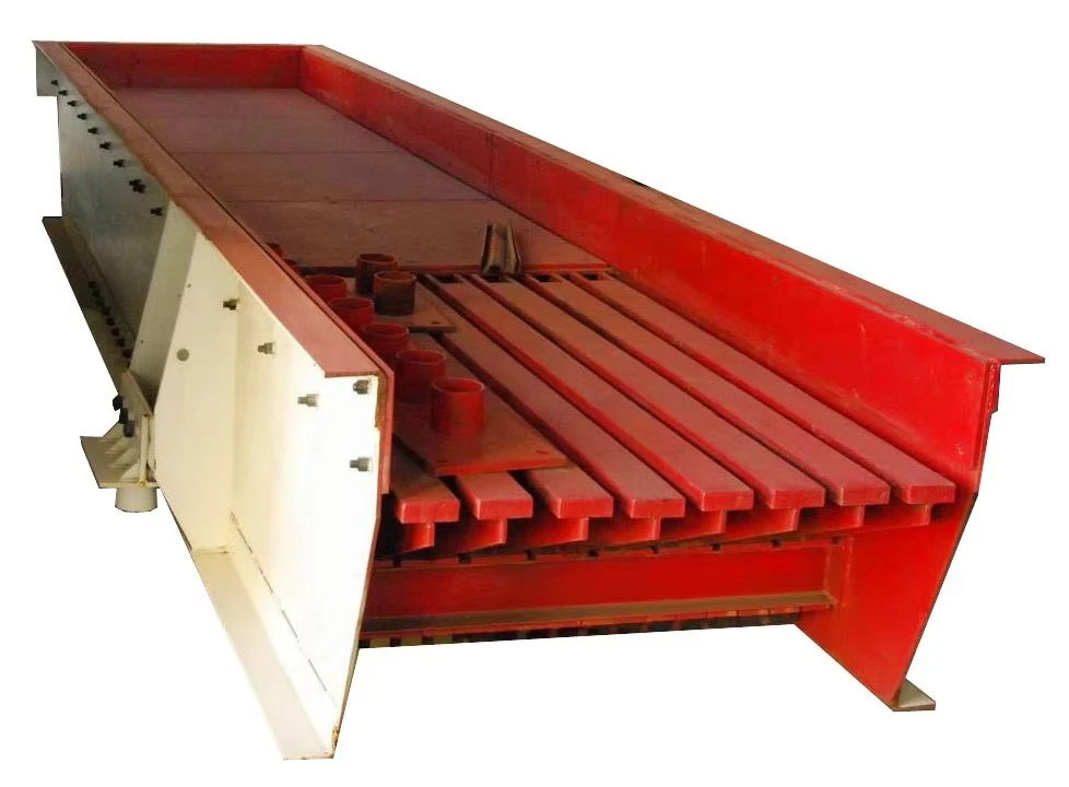 Mining Use Vibration Screening Feeder Competitive Electromechanic Vibrating Feeder Wear-resistant Gravel Rock Vibrating Feeders view 2
