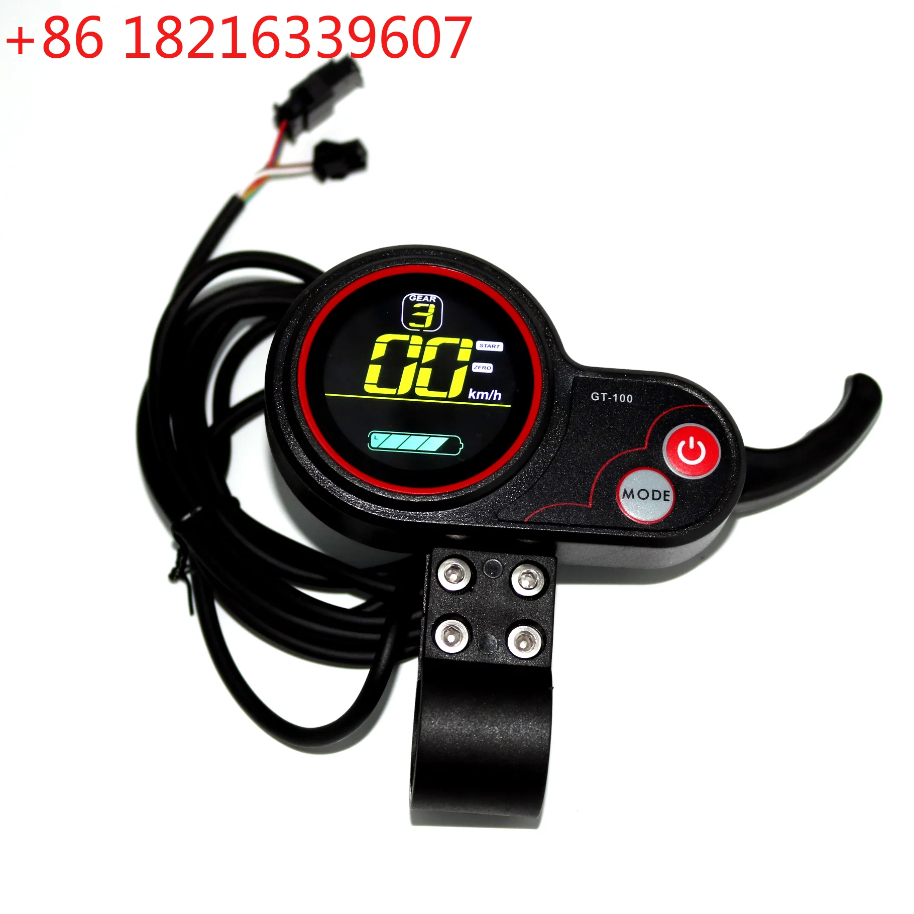 YAO  24/36/48/60V S866/GT-100/M5/SW900/S5 Electric Bicycle LCD Screen E-bike Controller Display