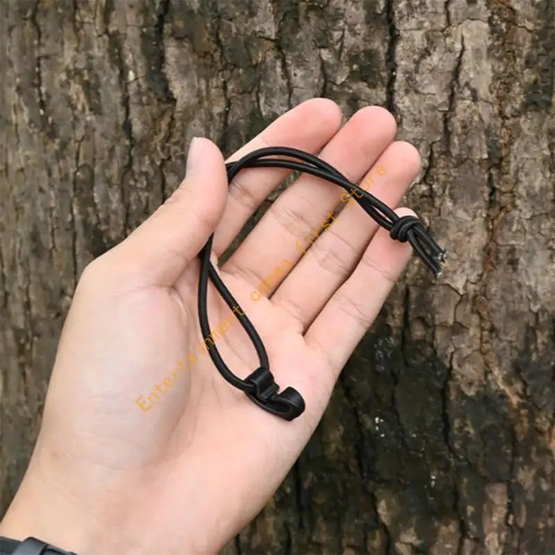 Versatiles Cord Fastening Clip Regulable Length Quickly Release Mechanism for Camping Gear Arrangement 55KD