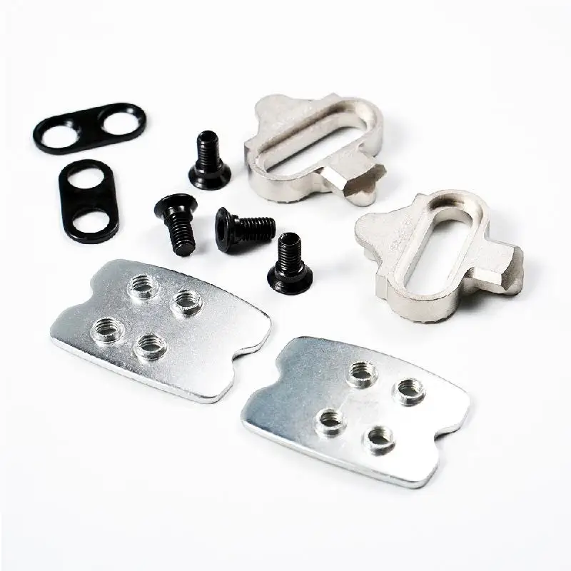 CNC MTB Bike Pedal Shoes Cleats - Compatible with Shimano SPD SH51/SH56, Mountain Cycling Shoe Parts for Clipless Pedals