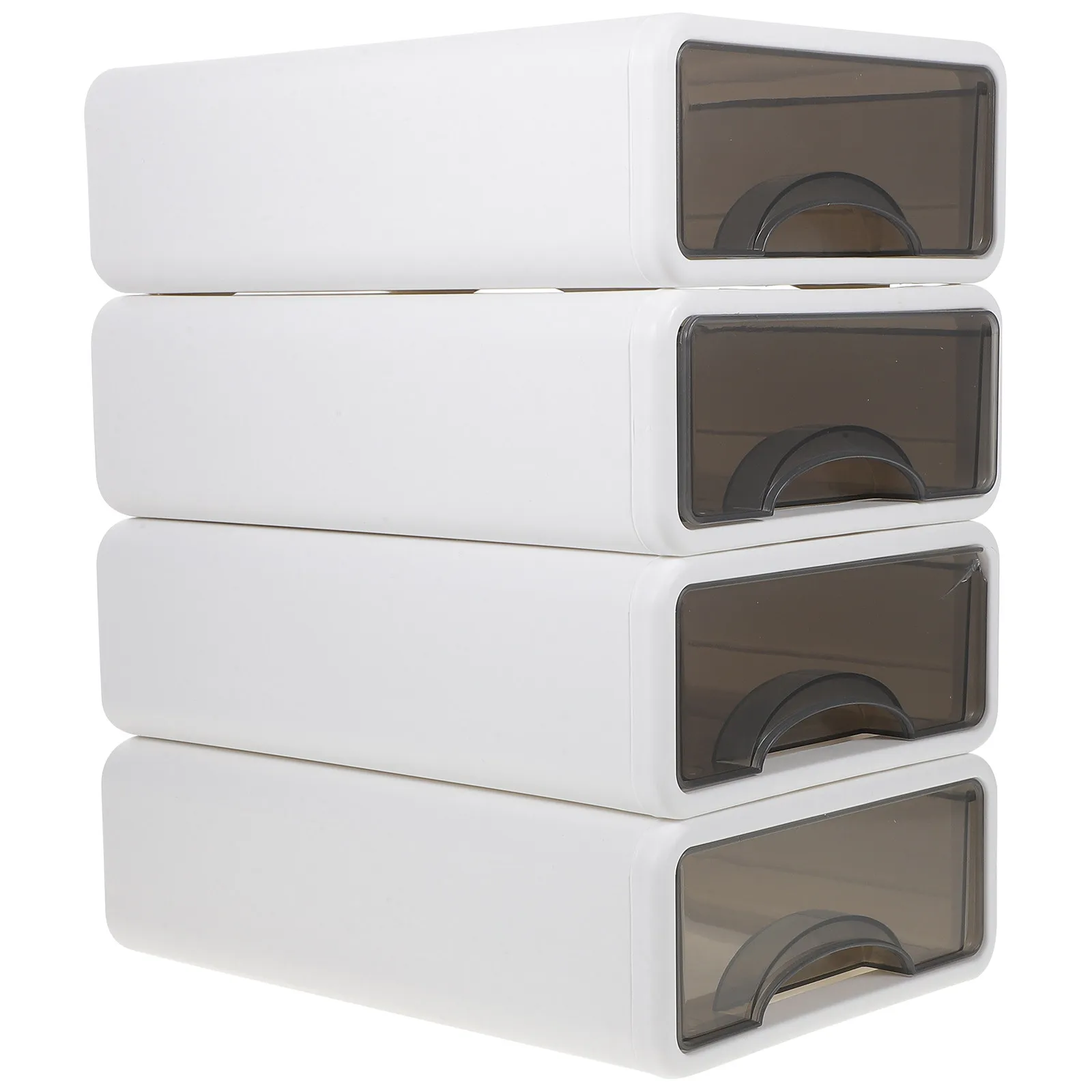 4 pcs Drawer Organizer Storage Desktop Box Office Halloween Christmas New Year Desk Storage Box Office Stackable