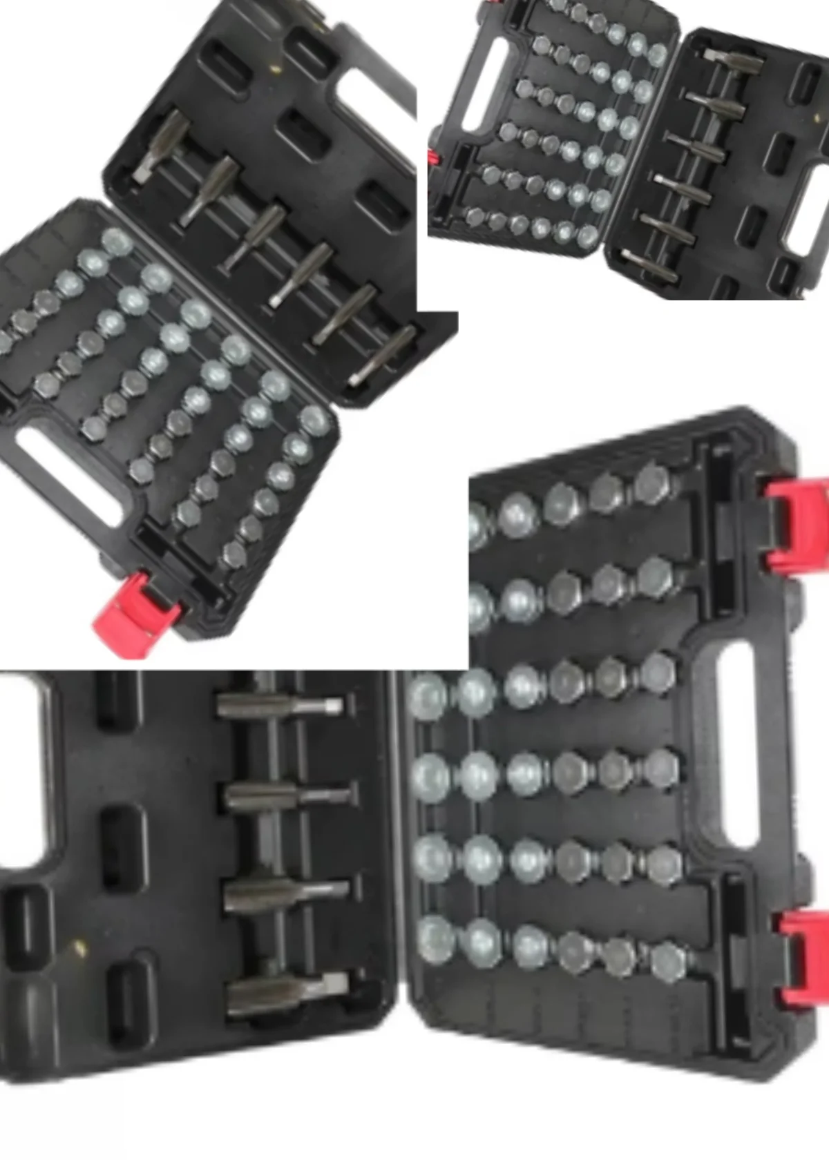 

114pcs Top Quality Oil Drainage Vessel Cartridge Screw Thread Repair tool Auto car repair tool m13-22 sleeve touching