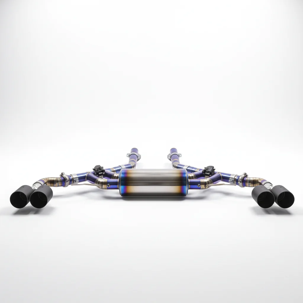 CSZ Exhaust for  G05 G06 X5 X6 40i B58 3.0T Titanium Exhaust Valved Muffler Remote Control Catback Pipe