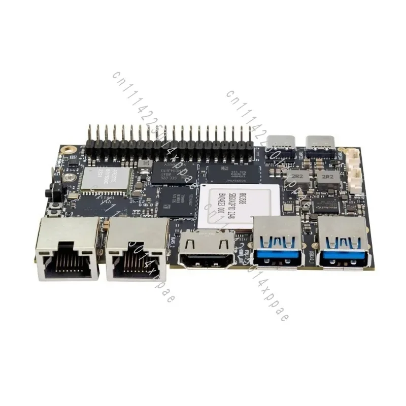 Two 2.5G Ethernet Support WiFi 6 M7 RK3588 PI-co ITX Development Board GPU 5 Channel 4K UI