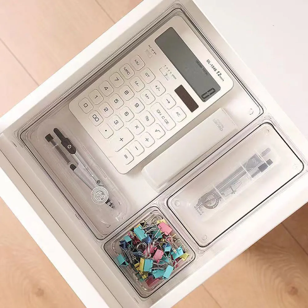 Multi Funcional Office Papelaria Storage Box, Diversos Desk, tipo gaveta, elegante e moderno