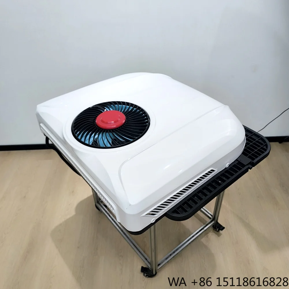 12V T3000 2400W Light Small Truck/RV AC Unit Mini Roof-Mounted Air Conditioner for Cargo Van & RV America Market