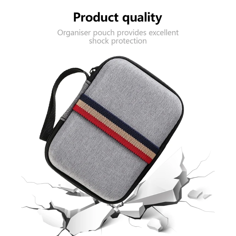 Storage Bag for Miyoo Mini+ RG35XX Plus RGB20S Case Game Consoles Bag with Pocket Handbag