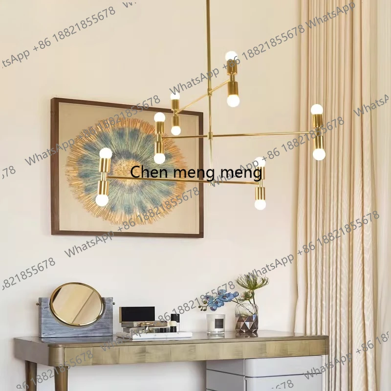 

Creative personality living room chandelier art, fashion cafe chandelier postmodern, hanging lamps