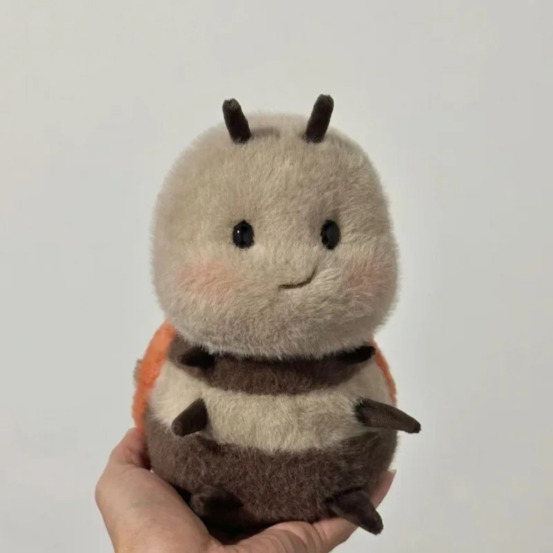 Cute Ladybug Plush Toy Soft Stuffed Animal Doll Small Throw Pillow Home Decorative Companion For Adults