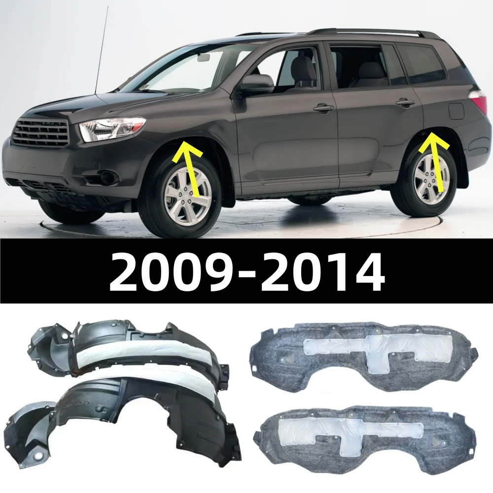 

For Toyota Highlander 2009-2014 Wheel Fender Liner Mudguard
