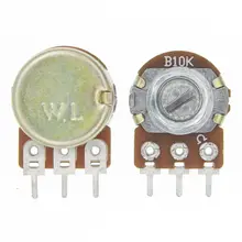 10pcs Linear Potentiometers 15mm Shaft #4