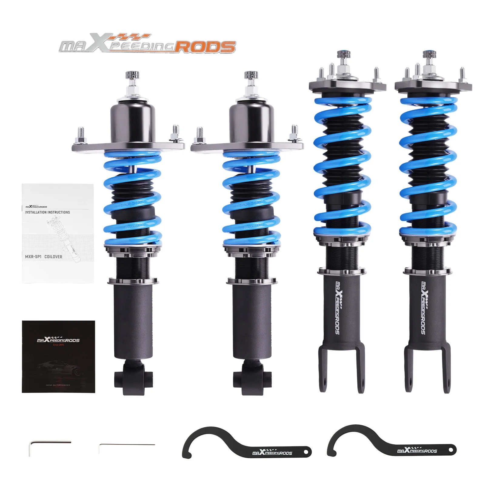 

regulowane coilovers obniżające zawieszenie 24-drożne dla Mazda MX-5 Miata NC 06-14 sprężyny amortyzatorów wyścigi obniżające coilovers