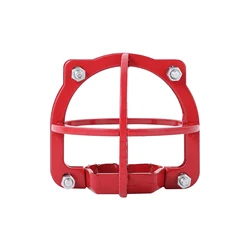 Warehouse Sturdy Garage Sprinkler Protection Cover Frame Ring Processing Factories Fire Safety Iron Guard Durable Latch Hooks