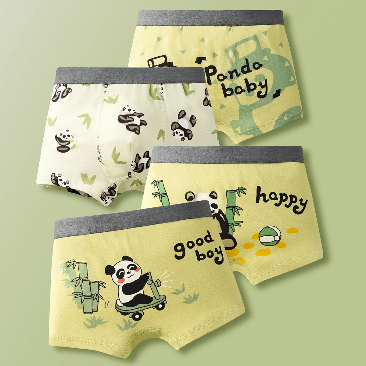 Boys Cotton Underwear Children Cute Cartoon Briefs Skin Friendly Soft Breathable Teenage Panties Kids Daily Comfort Underpants