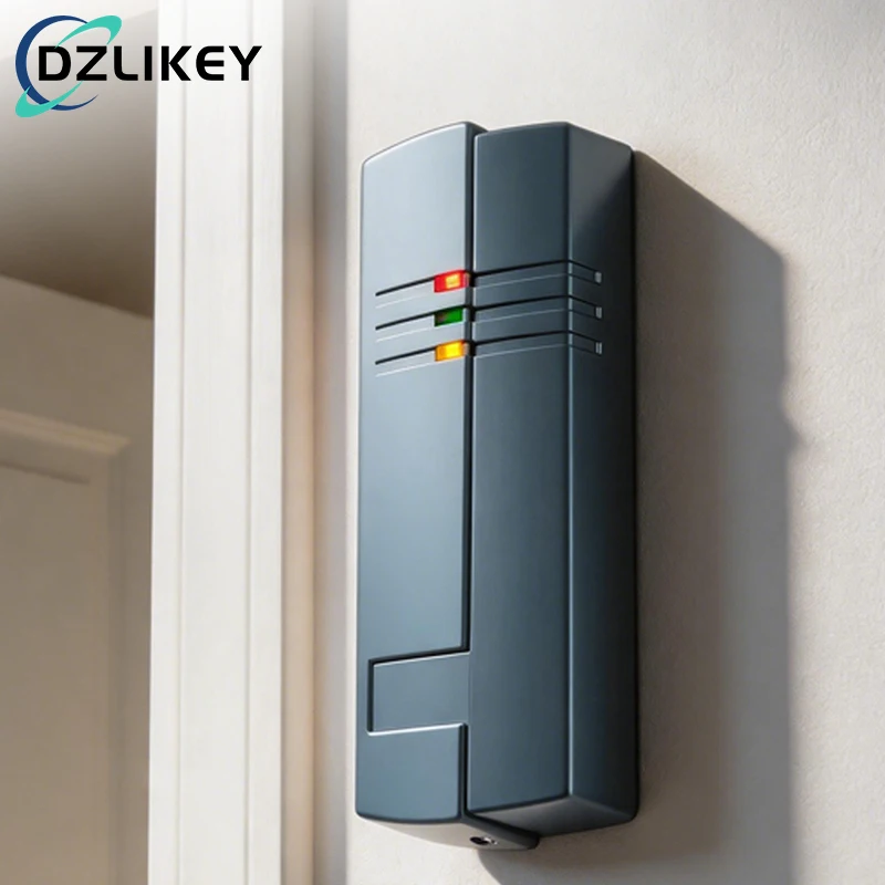 Industrial DC12V 13.56Mhz RFID Reader NFC Access Control Head Waterproof Wiegand26/34 RS232 RS485 TTL Format for Door Office