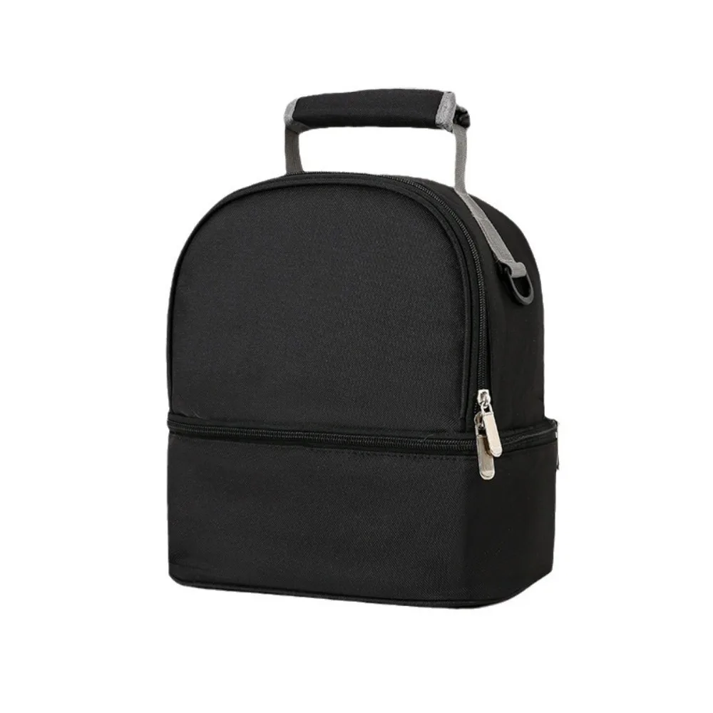 

Нейлоновый изоляционный рюкзак для мамы, двухслойная сумка для детских подгузников, большая вместительная многофункциональная сумка на плечо для мамы