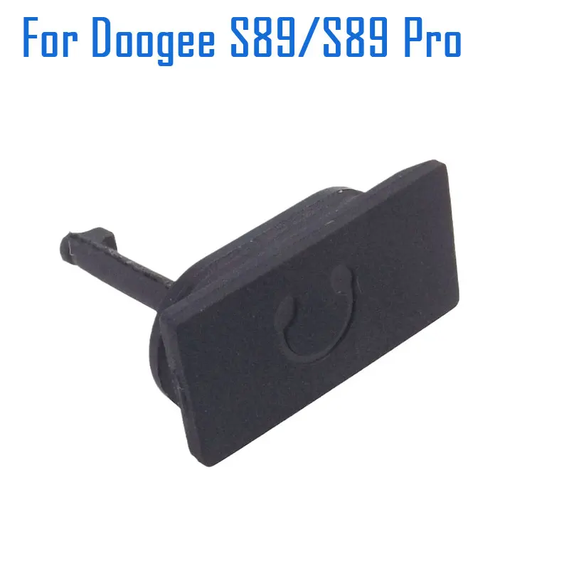 Nowa oryginalna gumowa wtyczka słuchawek DOOGEE S89 S89 Pro Akcesoria do słuchawek DOOGEE S89 Pro Smart Phone