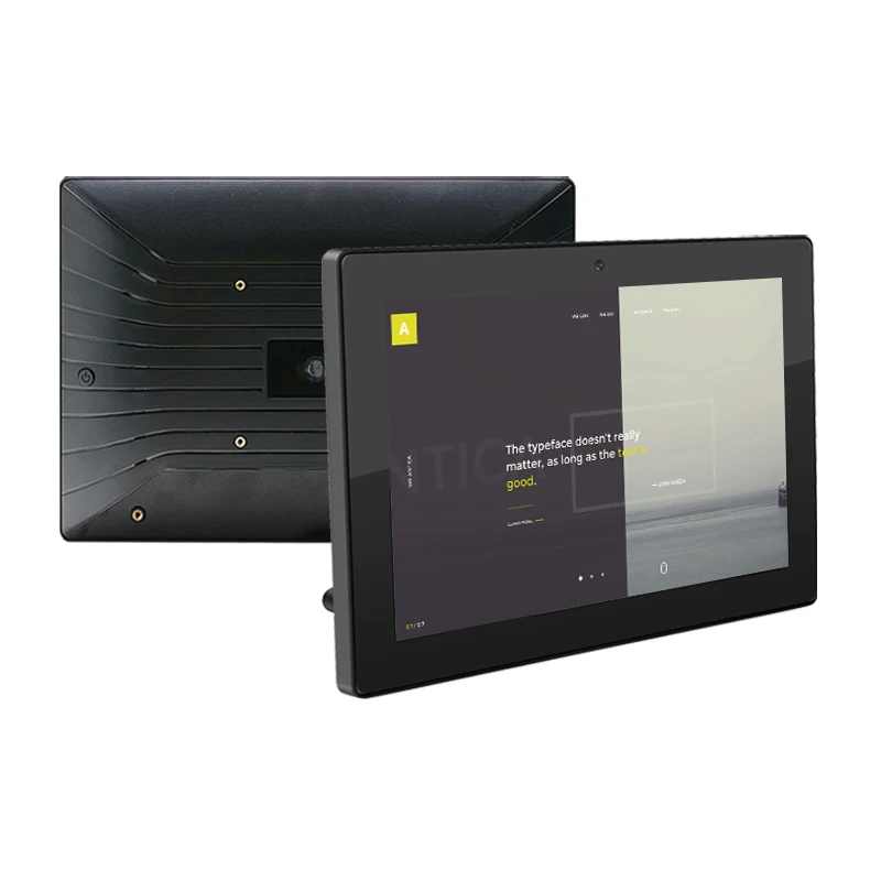 10.1 Inch Android 14 Tablet RK3576 6 TOPS NPU Wall Mounted Advertising Equipment with USB 3.0 RJ45 for Hospital & Bank Queuing