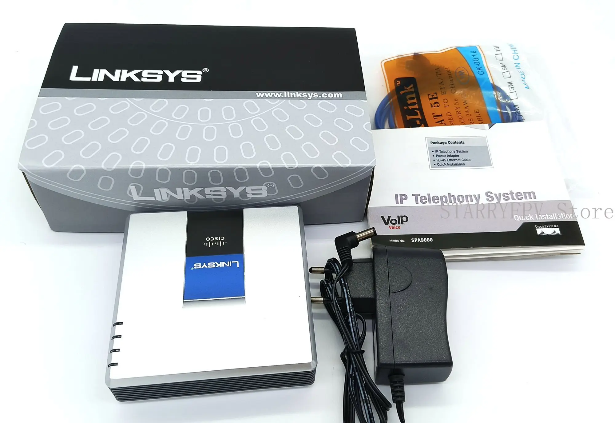 

Интернет-адаптер LINKSYS SPA9000 IP-телефоническая система