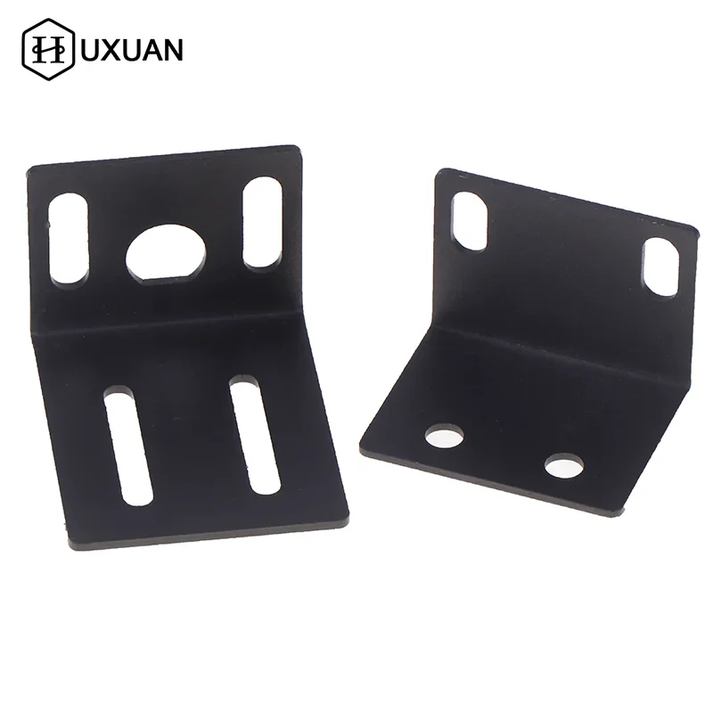 1 Set Metal 1U Rack Mount Ear Mounting Jointing With Screw Cap For Frame Box High Qulaity Wireless System Receiver Host