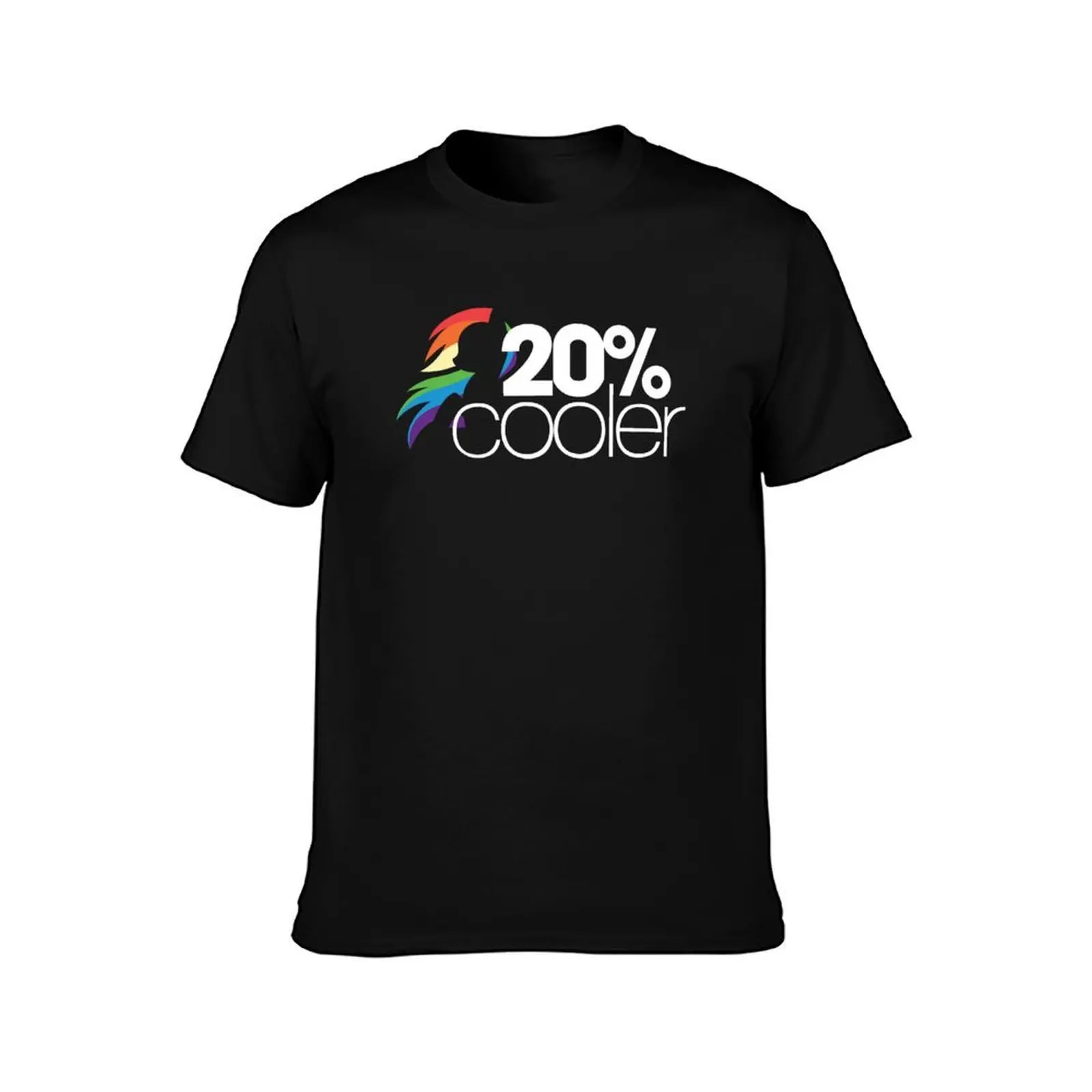 20% Cooler! (ALL options) - BLACK T-Shirt Casual Work Wear T-Shirt