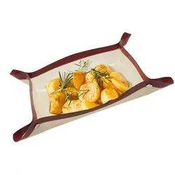 Heat-Resistant Leakage Silicone Baking Mat Sheet Nonstick Oven Mesh Pad Small Button Design Glass Fiber Bakeware Baking Mat