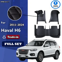 Car Floor Mat For Custom For Haval H6 2011 2012 2013 2014 2015 2016 2017 2018 2019 2020 2021 2022 2023 2024 Car Accessories