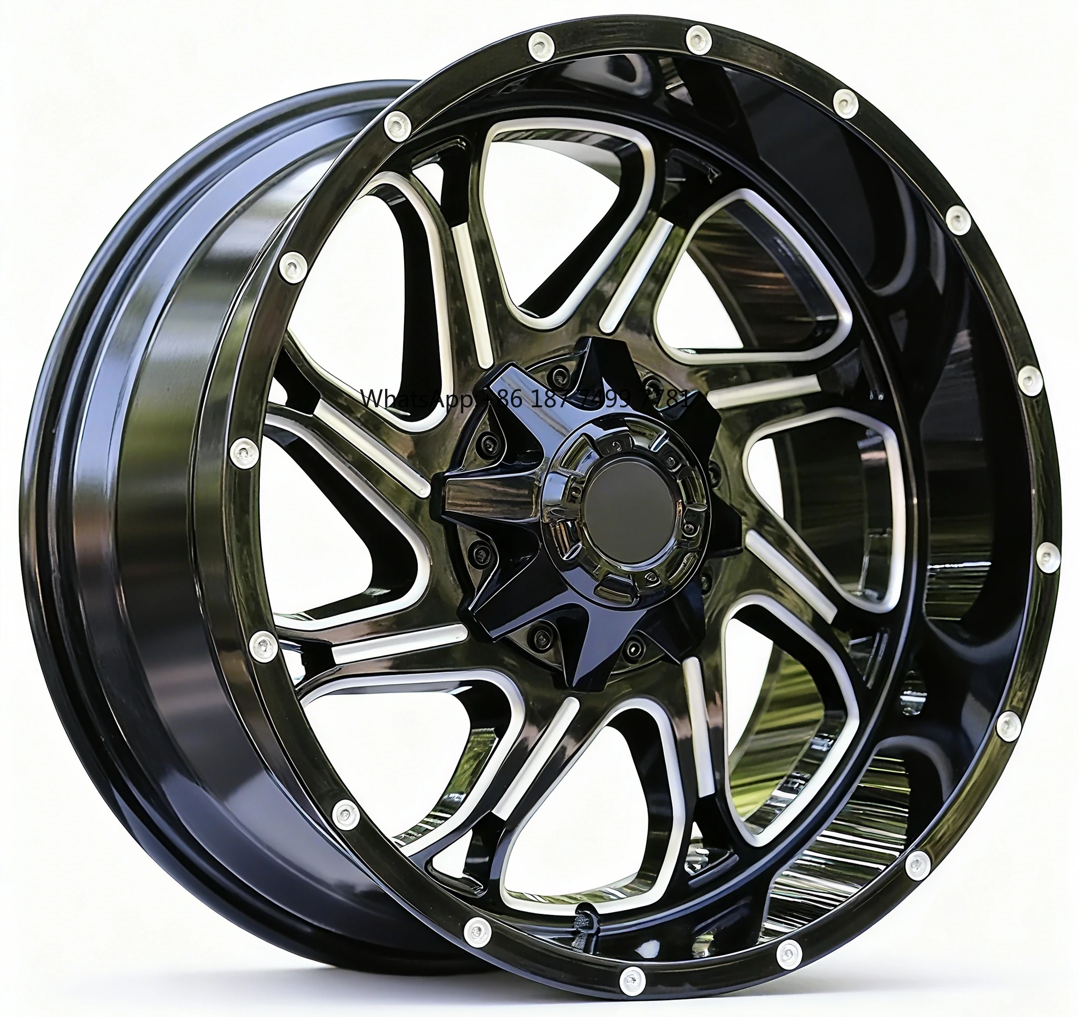 

20x10J ET-24 Off-Road Aluminum Alloy Wheel Hub for .Tantu for . F150 Ranger .Chevrolet Other Pickup SUV Upgrades