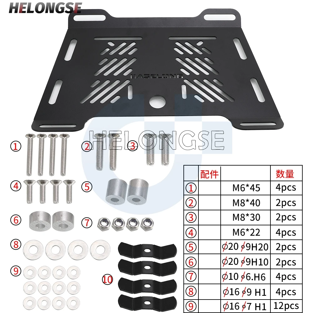 لكاواساكي Z500 نينجا 500 نينجا 500 Z 500 2024 2025 2026 Z-500 دراجة نارية رف توسيع الناقل الخلفي حامل الأمتعة قوس