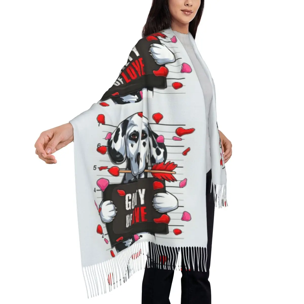 مخصص شرابة وشاح المرأة لينة أنيمي 101 شالات الكرتون يلتف الأوشحة الشتوية الإناث